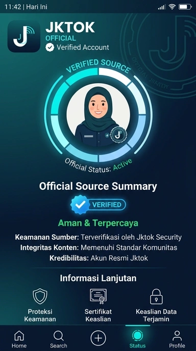 Kanal Resmi jktok untuk Pengguna Android Indonesia