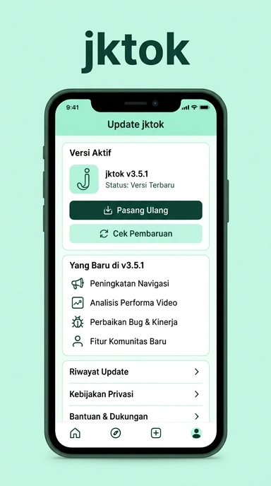 Riwayat Versi jktok untuk Pengguna Android